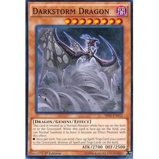 Image for Darkstorm Dragon (SR02-EN012) (SR02) - YuGiOh