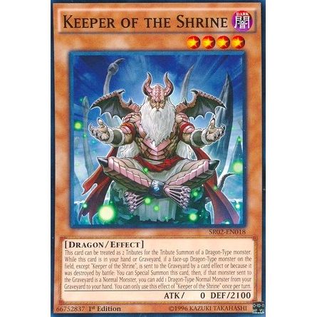 Image for Keeper of the Shrine (SR02-EN018) (SR02) - YuGiOh