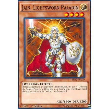 Image for Jain, Lightsworn Paladin (SR02-EN020) (SR02) - YuGiOh