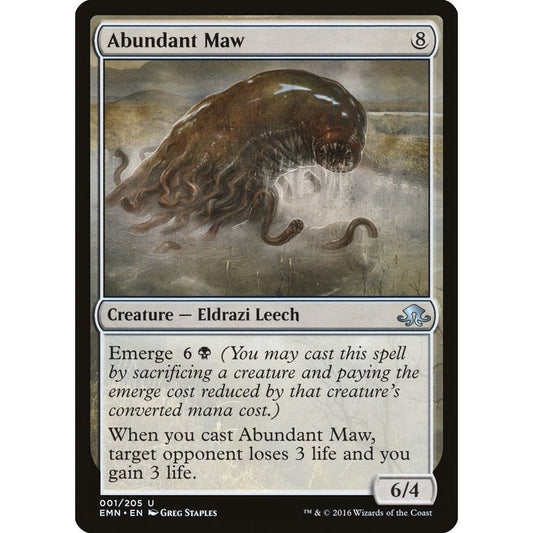 Image for Abundant Maw (1) (EMN) - Magic: The Gathering
