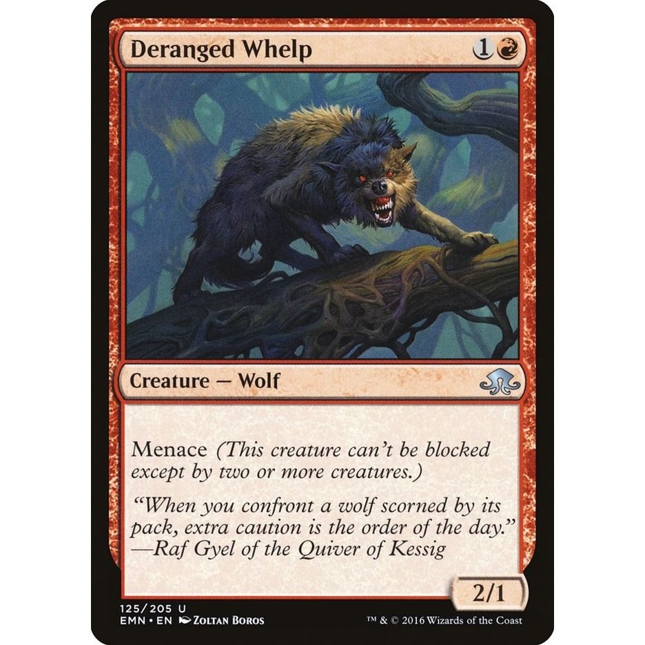 Image for Deranged Whelp (125) (EMN) - Magic: The Gathering