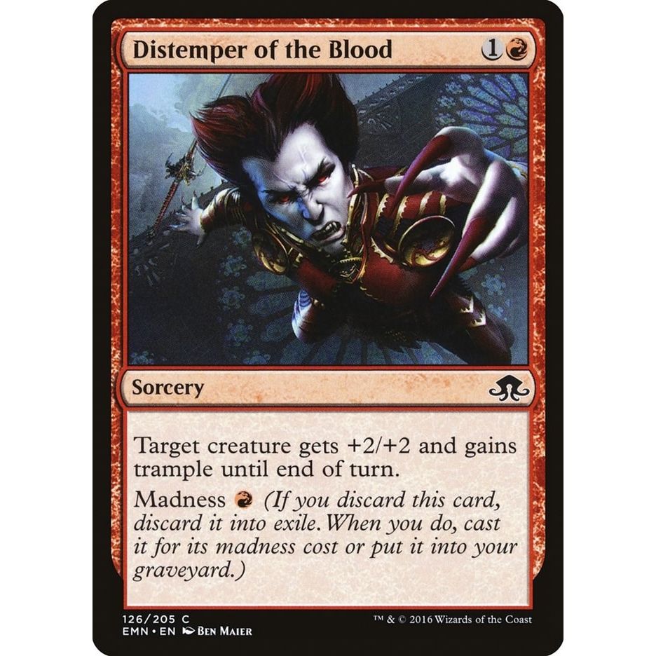 Image for Distemper of the Blood (126) (EMN) - Magic: The Gathering
