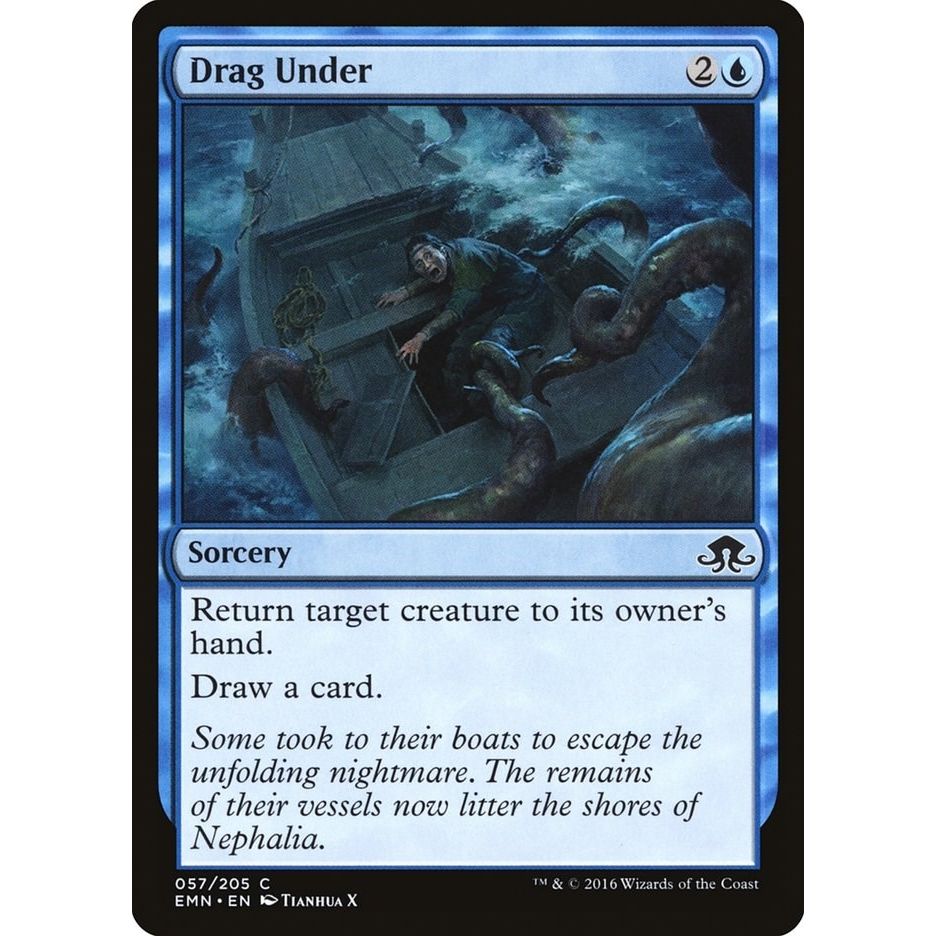 Image for Drag Under (57) (EMN) - Magic: The Gathering