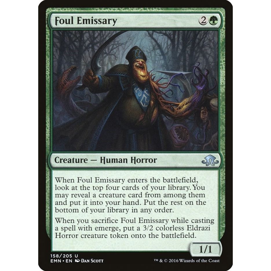 Image for Foul Emissary (158) (EMN) - Magic: The Gathering