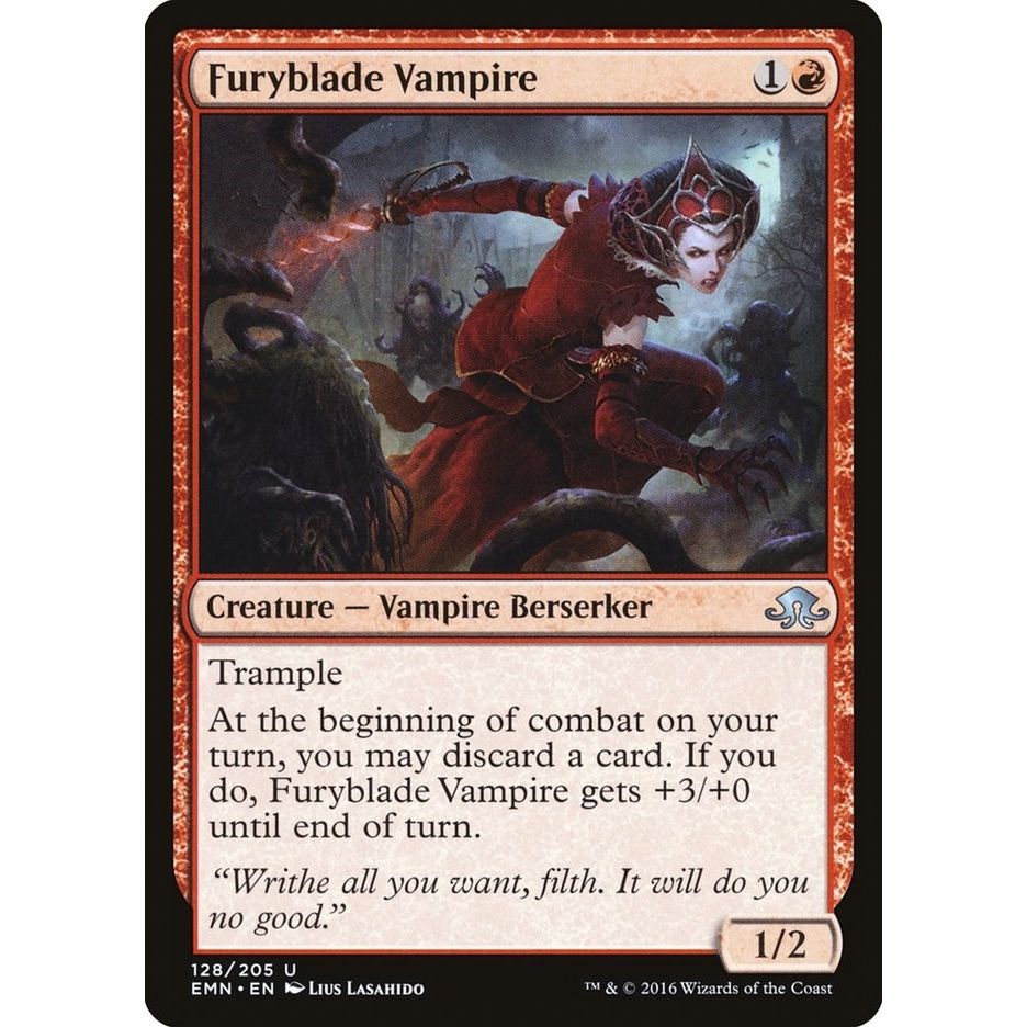 Image for Furyblade Vampire (128) (EMN) - Magic: The Gathering