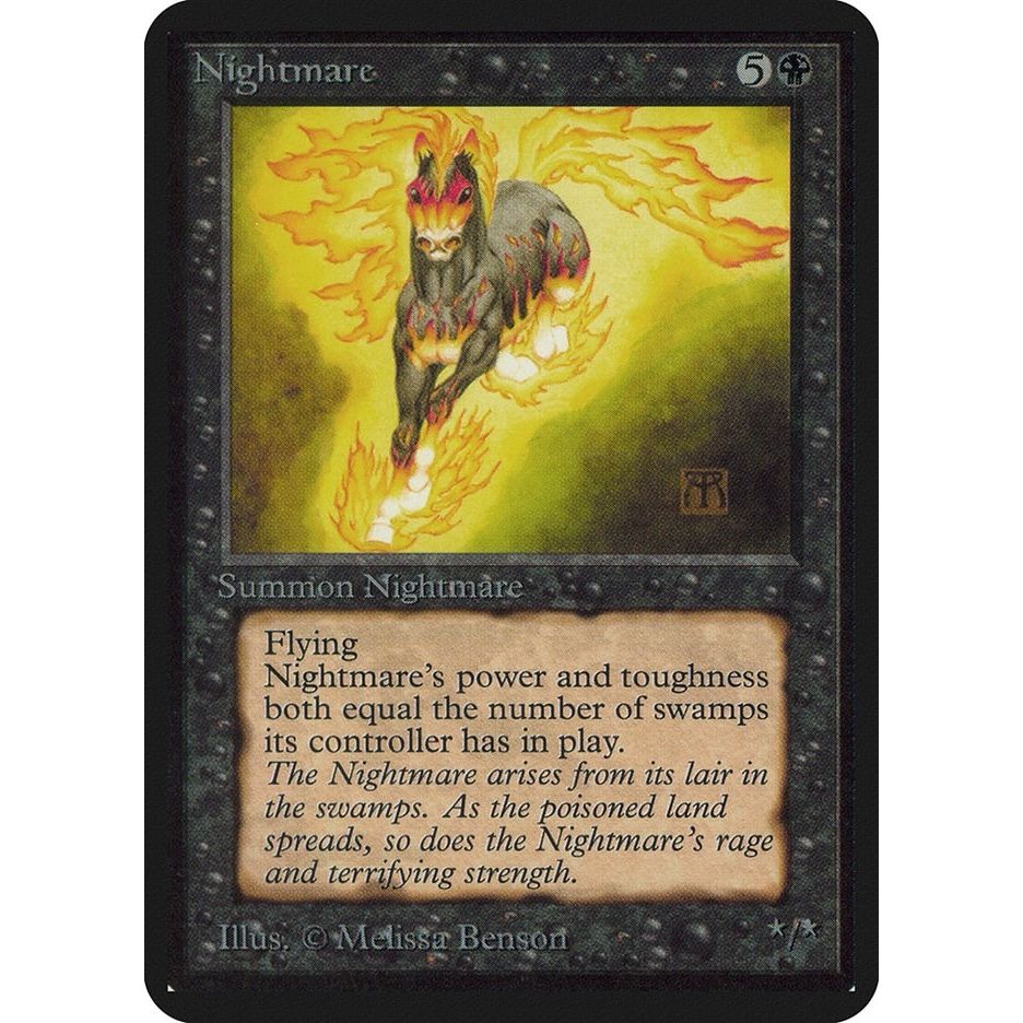 Image for Nightmare (LEA) - Magic: The Gathering