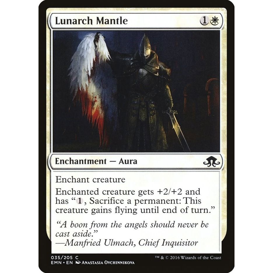 Image for Lunarch Mantle (35) (EMN) - Magic: The Gathering