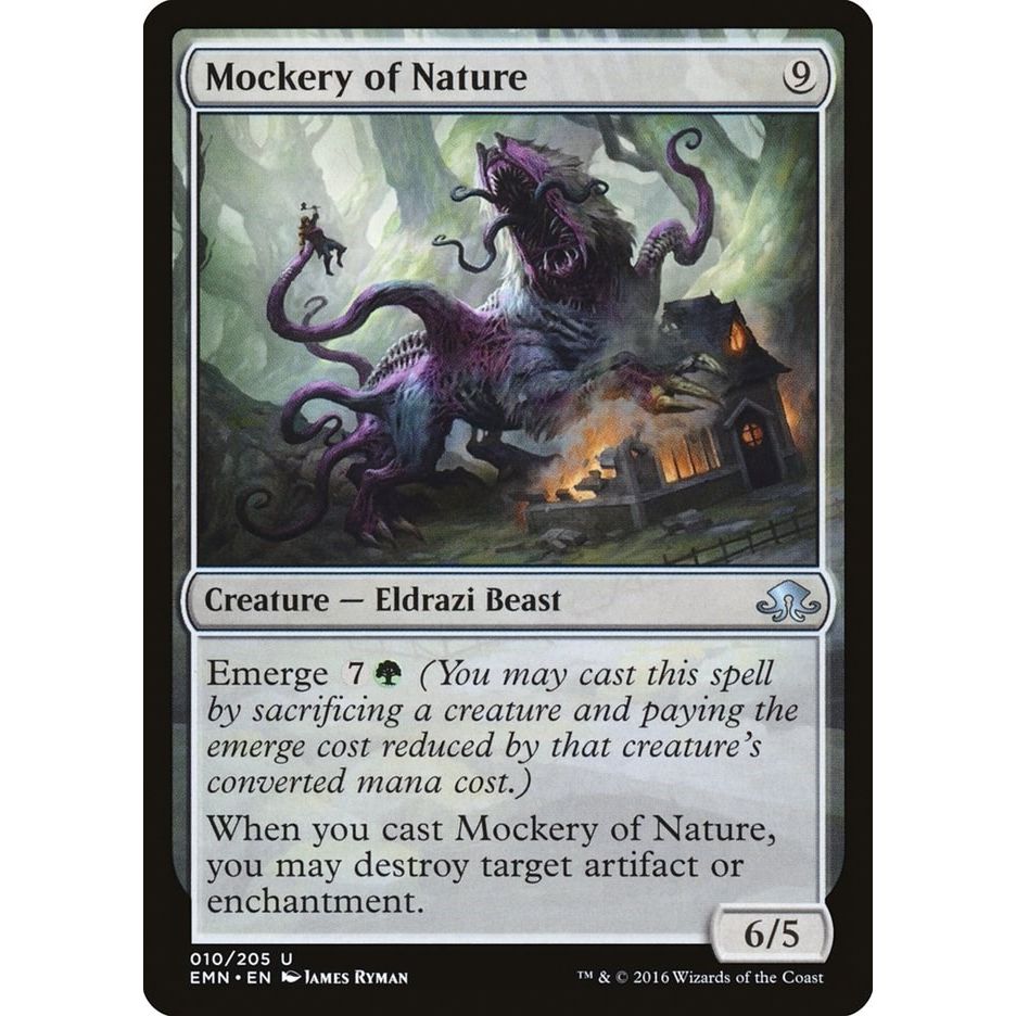 Image for Mockery of Nature (10) (EMN) - Magic: The Gathering
