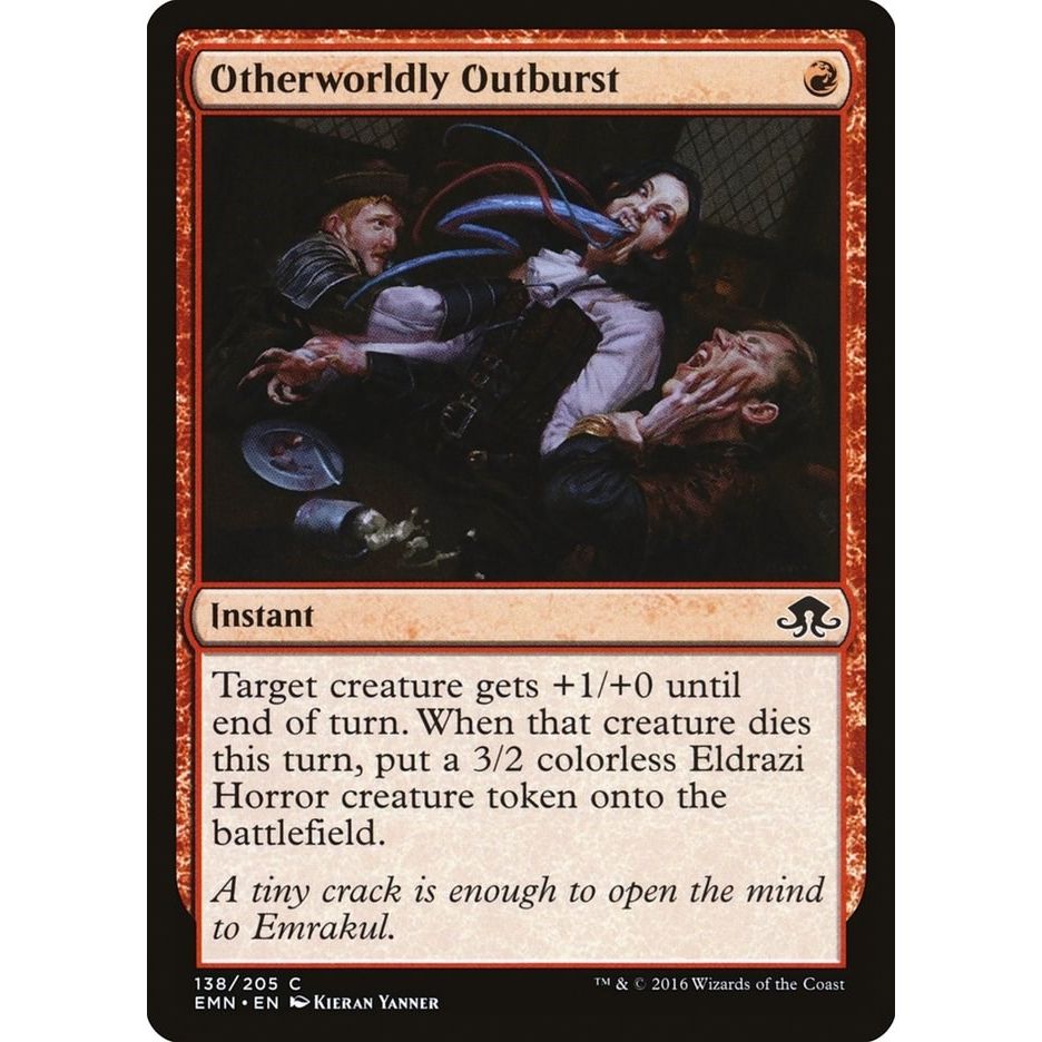 Image for Otherworldly Outburst (138) (EMN) - Magic: The Gathering