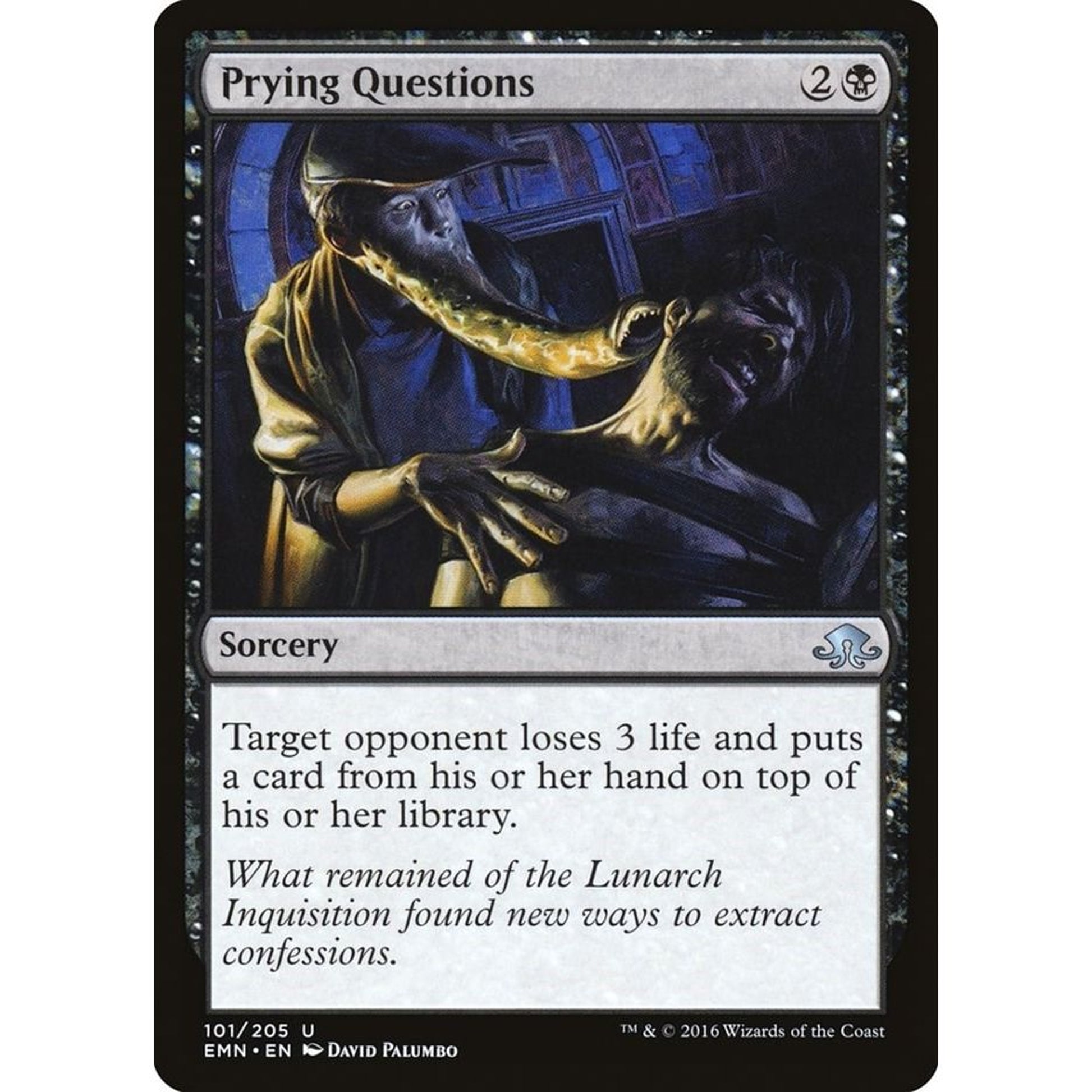 Image for Prying Questions (101) (EMN) - Magic: The Gathering