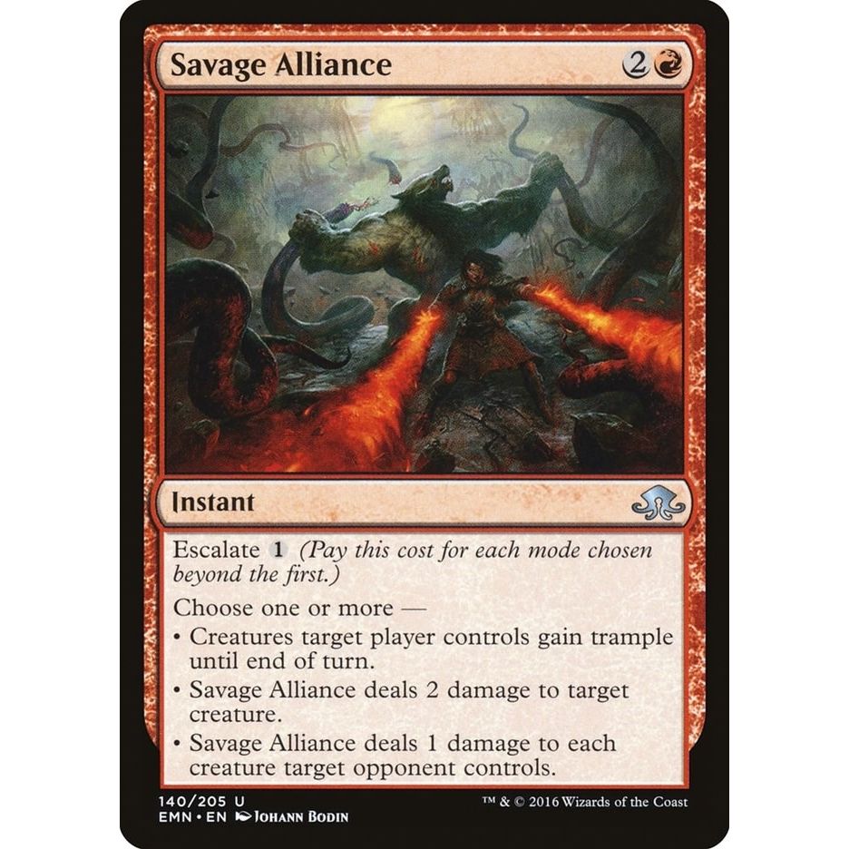 Image for Savage Alliance (140) (EMN) - Magic: The Gathering