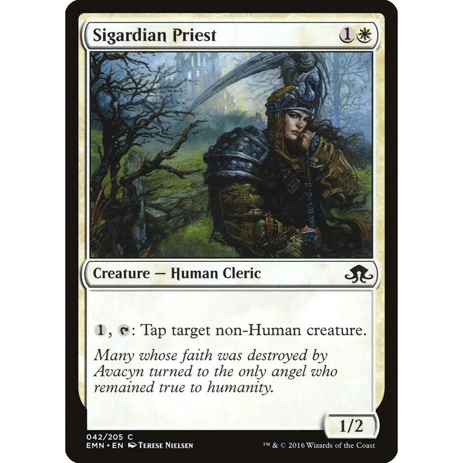 Image for Sigardian Priest (42) (EMN) - Magic: The Gathering