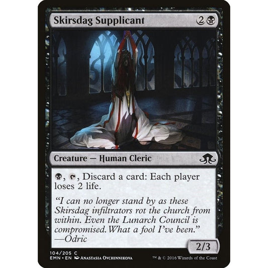 Image for Skirsdag Supplicant (104) (EMN) - Magic: The Gathering