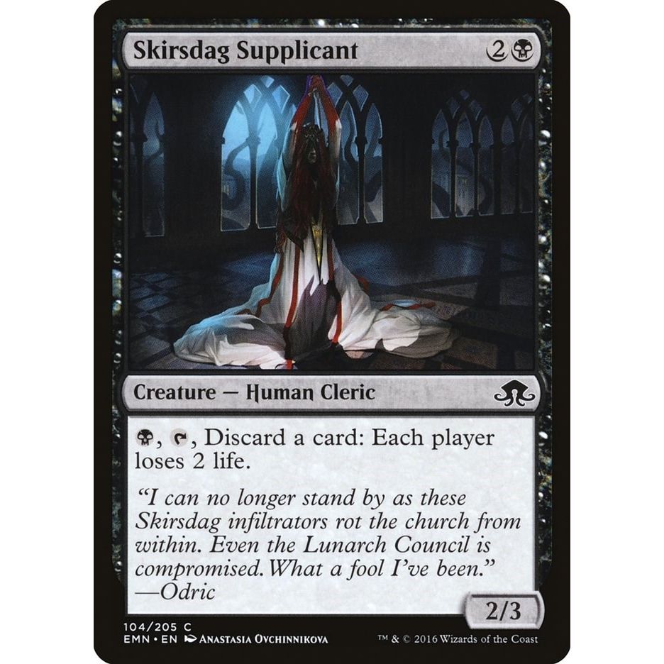 Image for Skirsdag Supplicant (104) (EMN) - Magic: The Gathering