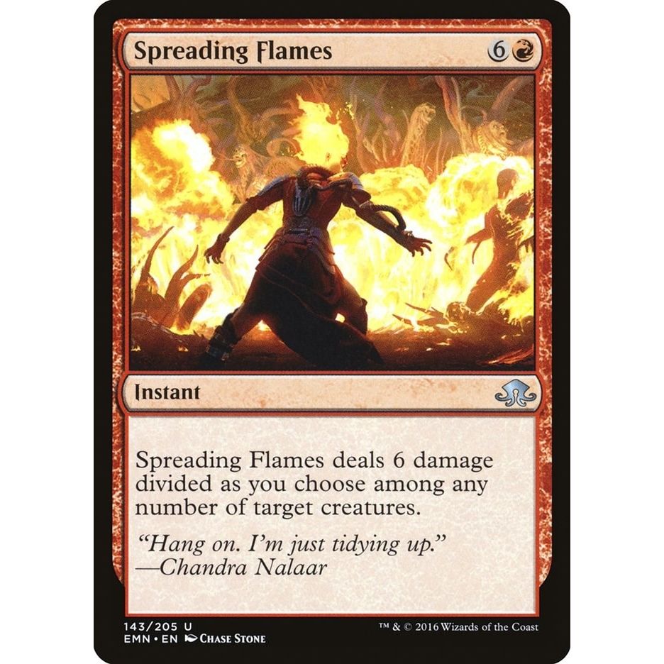 Image for Spreading Flames (143) (EMN) - Magic: The Gathering