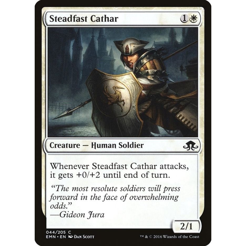 Image for Steadfast Cathar (44) (EMN) - Magic: The Gathering