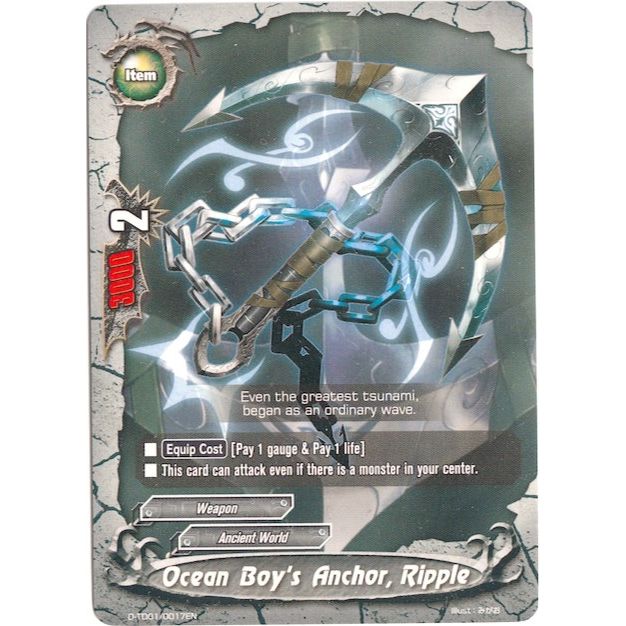 Image for Ocean Boy's Anchor, Ripple (D-TD01/0017EN) (D-TD01) - Future Card BuddyFight