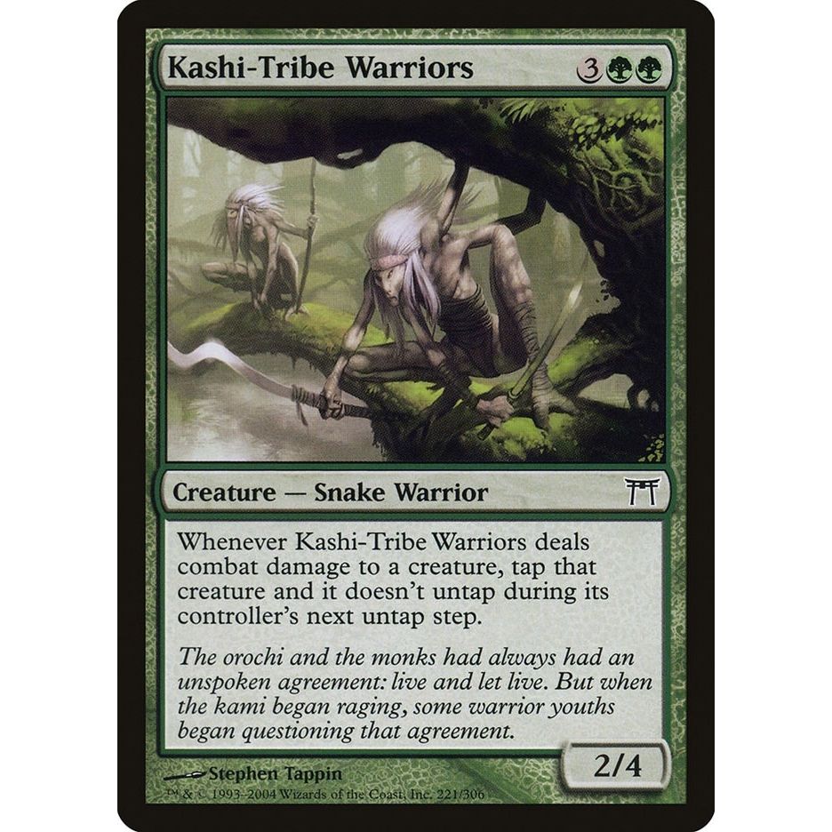 Image for Kashi-Tribe Warriors (221) (CHK) - Magic: The Gathering