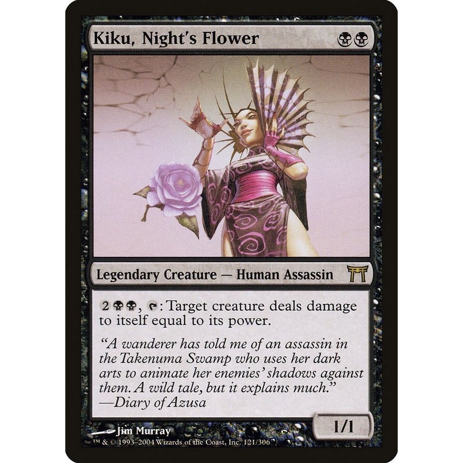 Image for Kiku, Night's Flower (121) (CHK) - Magic: The Gathering