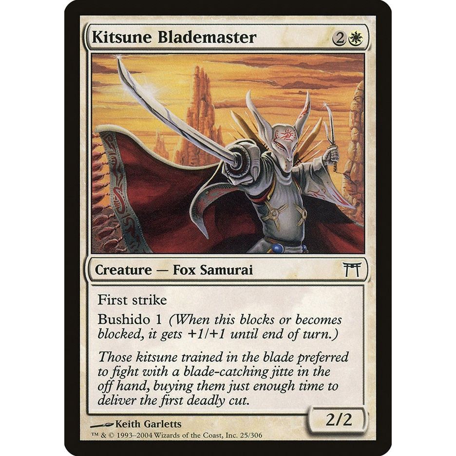 Image for Kitsune Blademaster (25) (CHK) - Magic: The Gathering