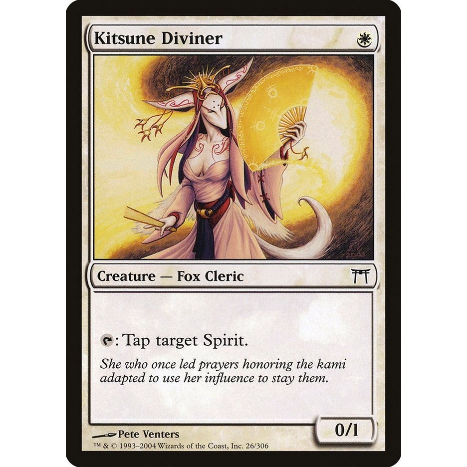 Image for Kitsune Diviner (26) (CHK) - Magic: The Gathering