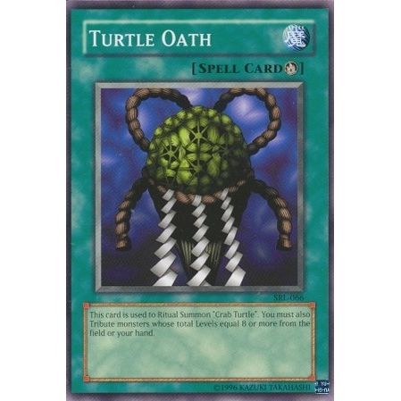 Image for Turtle Oath (SRL-066) (SRL) - YuGiOh