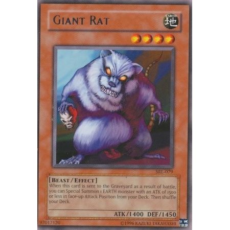 Image for Giant Rat (SRL-079) (SRL) - YuGiOh