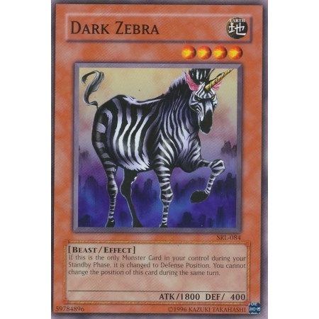 Image for Dark Zebra (SRL-084) (SRL) - YuGiOh