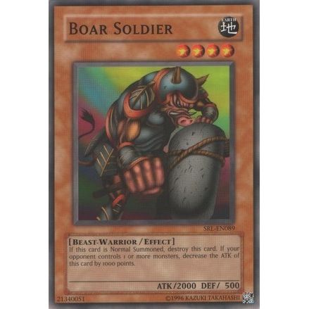 Image for Boar Soldier (SRL-089) (SRL) - YuGiOh