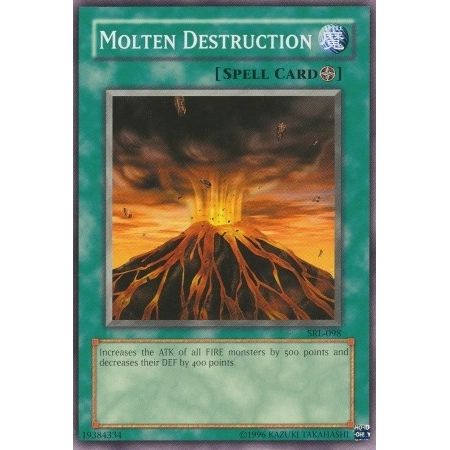 Image for Molten Destruction (SRL-098) (SRL) - YuGiOh