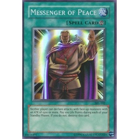 Image for Messenger of Peace (SRL-102) (SRL) - YuGiOh