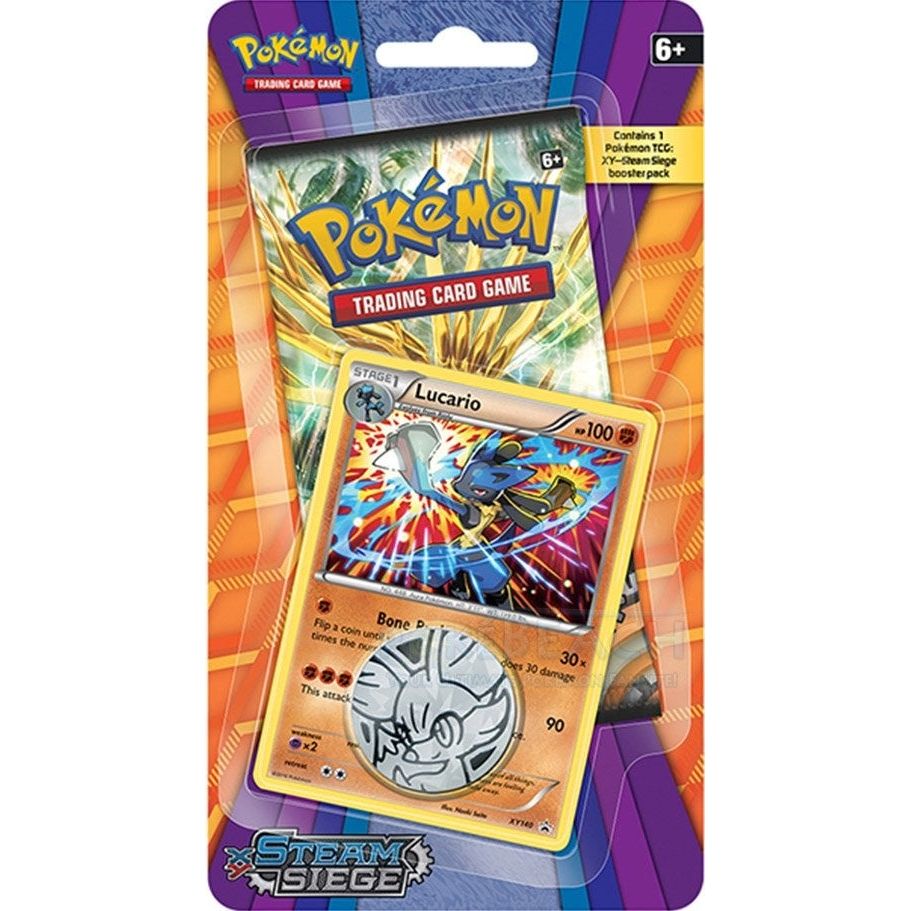 Image for Steam Siege Single Pack Blister [Lucario] - Pokemon