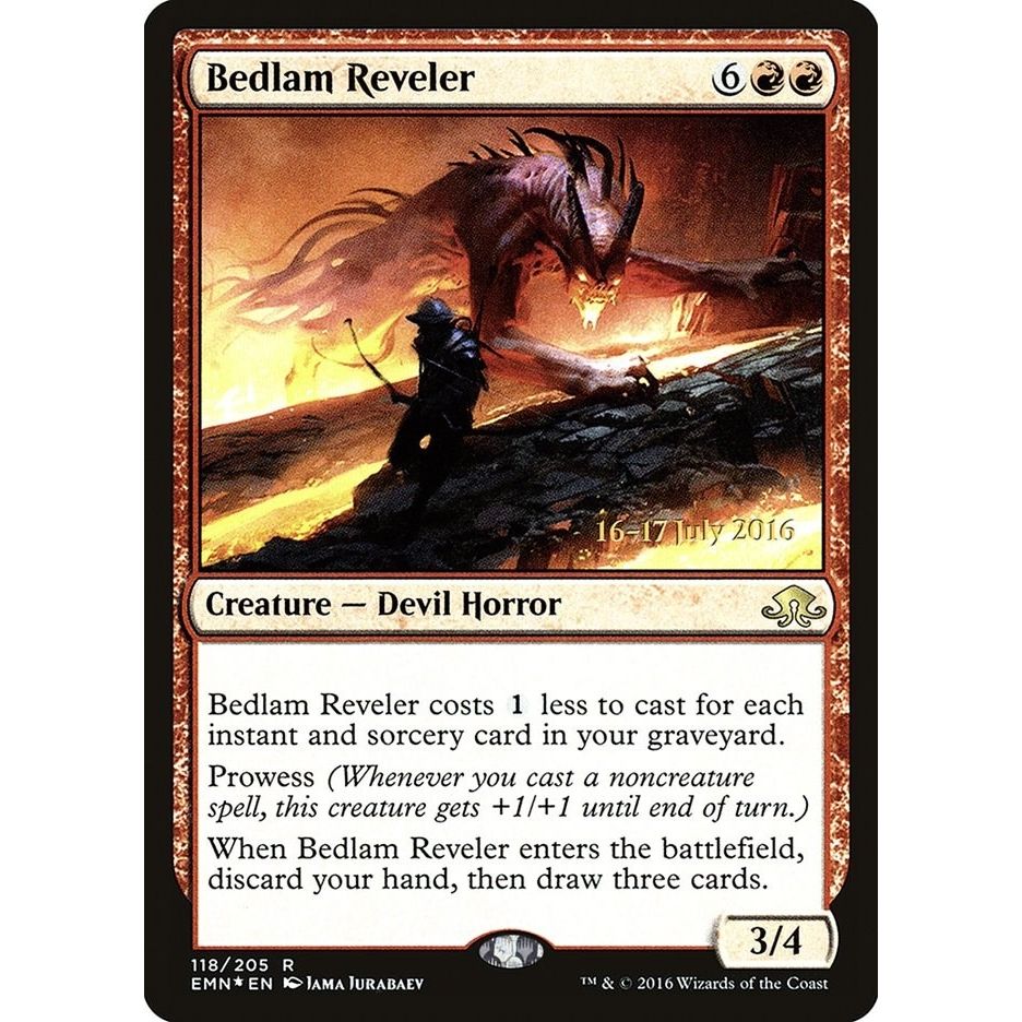 Image for Bedlam Reveler (118) (PRE) - Magic: The Gathering