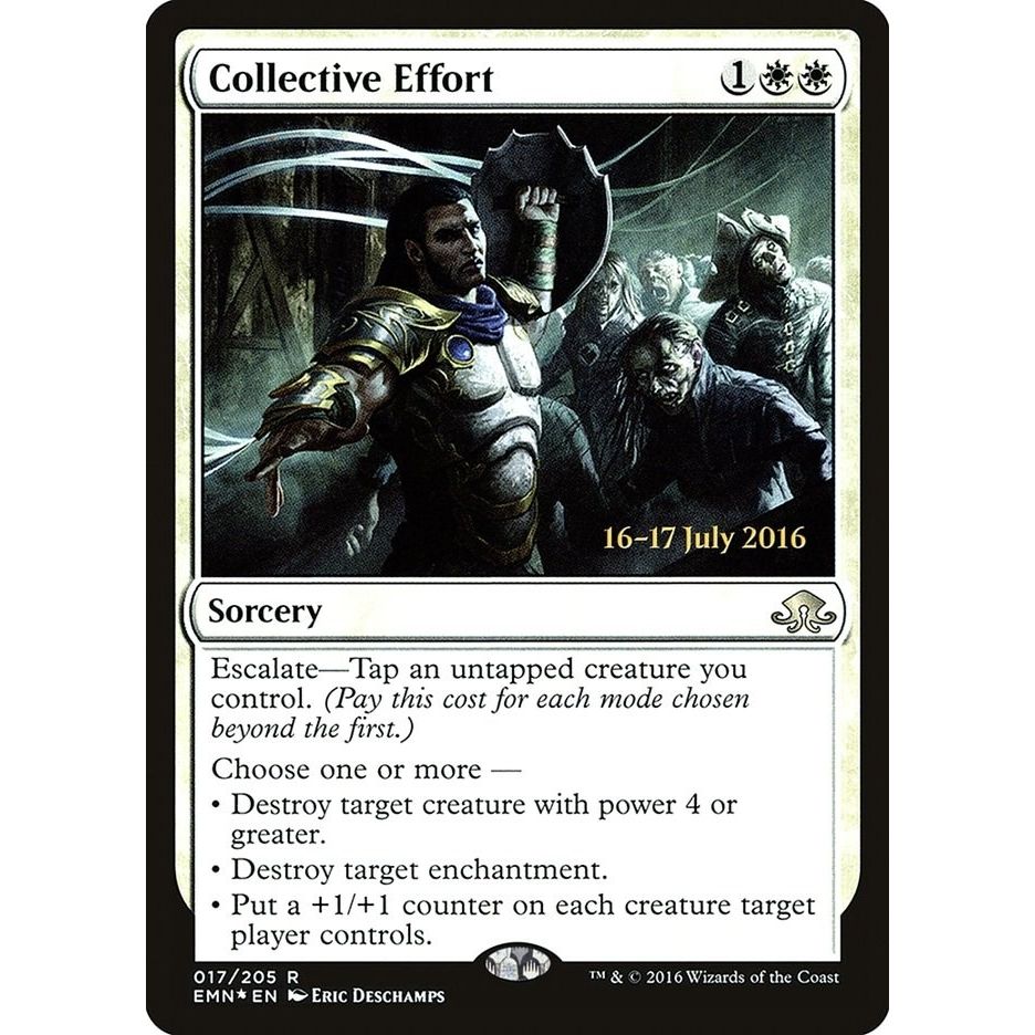 Image for Collective Effort (17) (PRE) - Magic: The Gathering