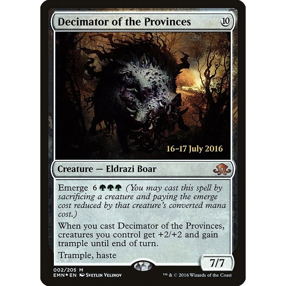 Image for Decimator of the Provinces (2) (PRE) - Magic: The Gathering