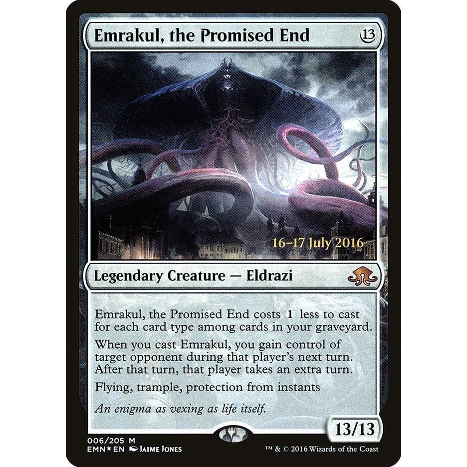 Image for Emrakul, the Promised End (6) (PRE) - Magic: The Gathering