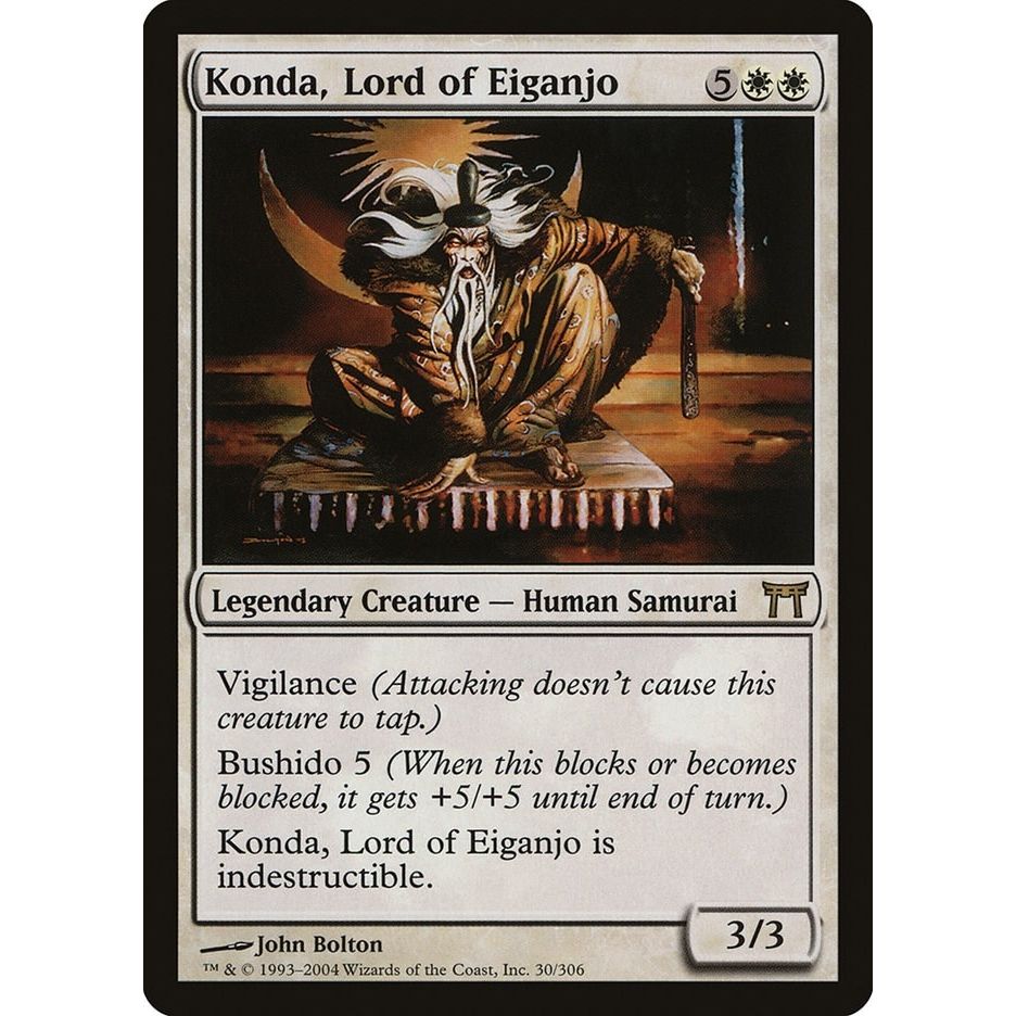 Image for Konda, Lord of Eiganjo (30) (CHK) - Magic: The Gathering