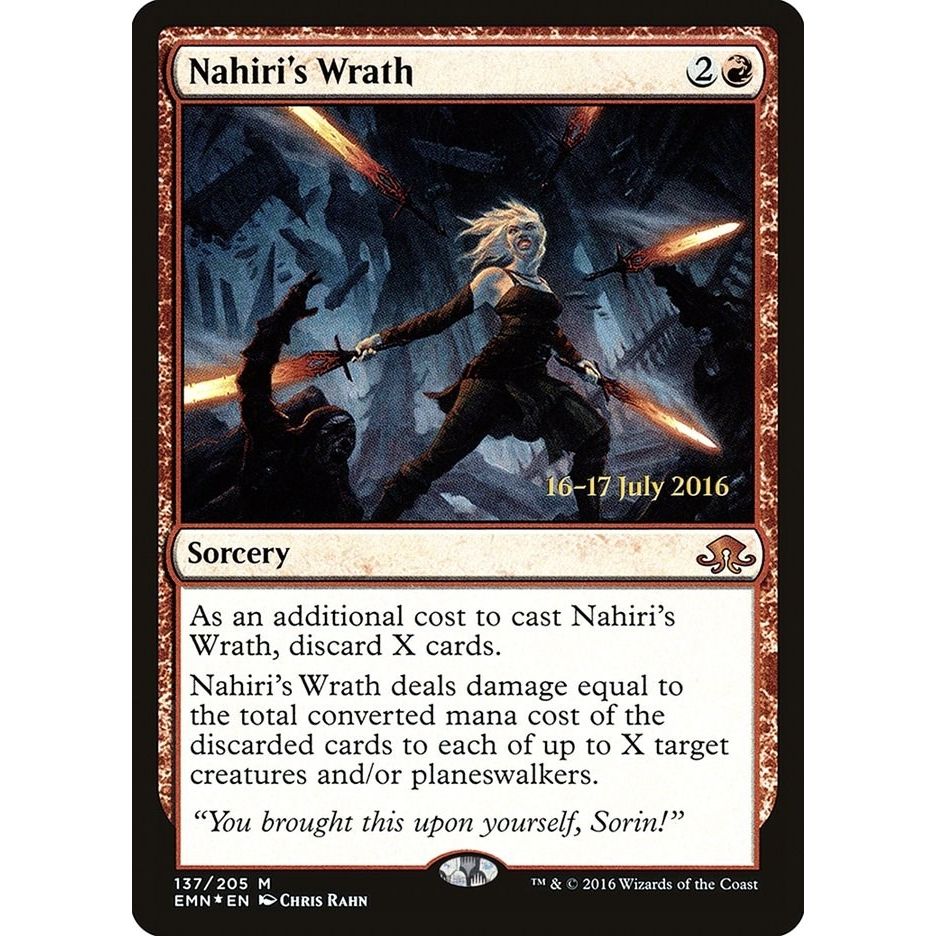 Image for Nahiri's Wrath (137) (PRE) - Magic: The Gathering