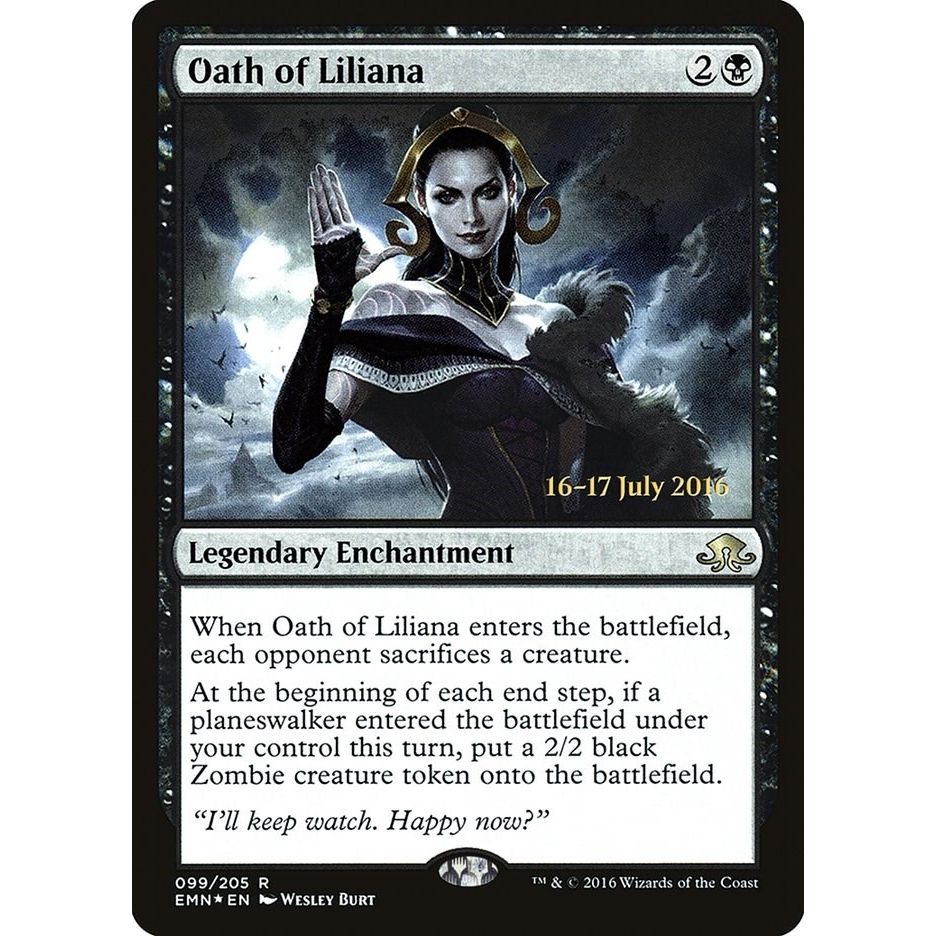 Image for Oath of Liliana (99) (PRE) - Magic: The Gathering