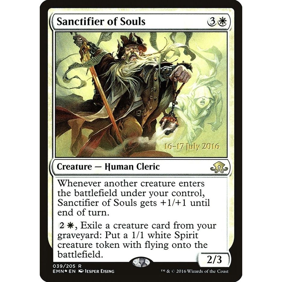 Image for Sanctifier of Souls (39) (PRE) - Magic: The Gathering