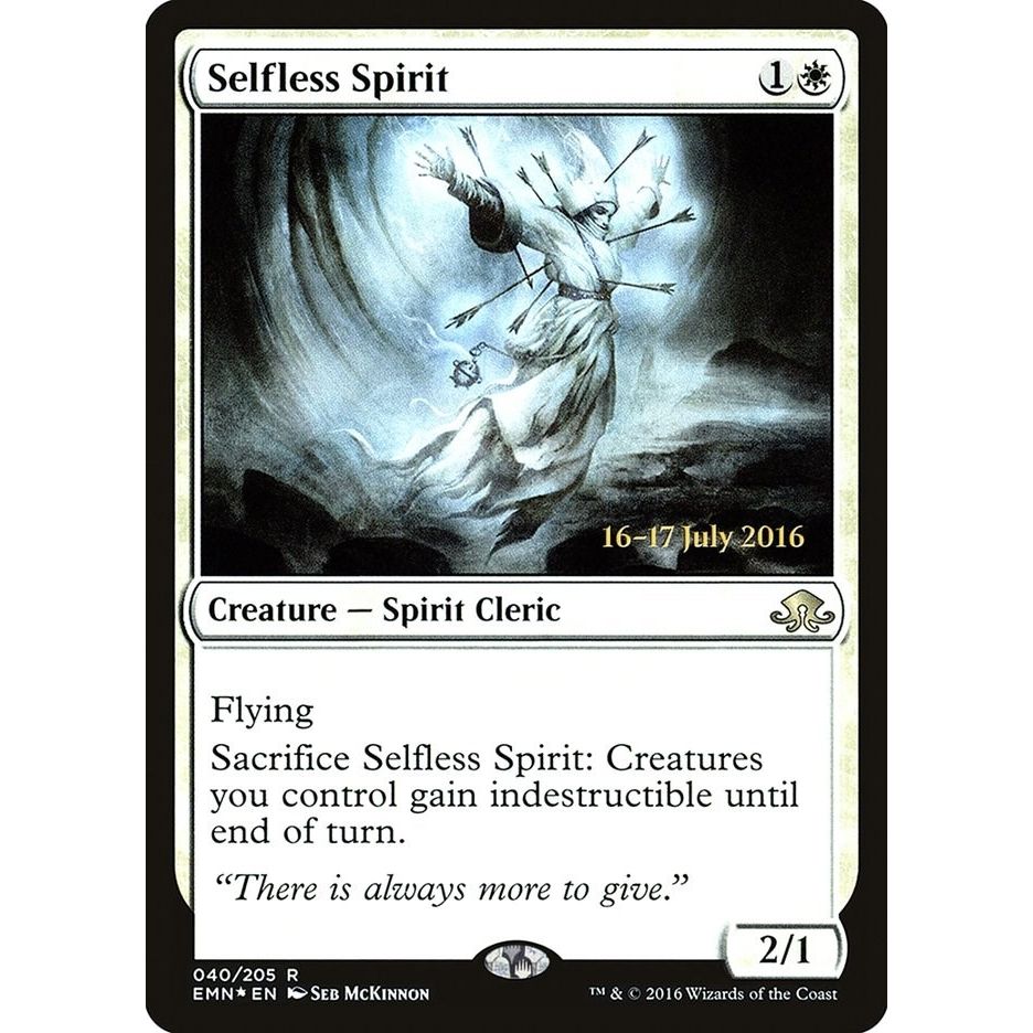 Image for Selfless Spirit (40) (PRE) - Magic: The Gathering