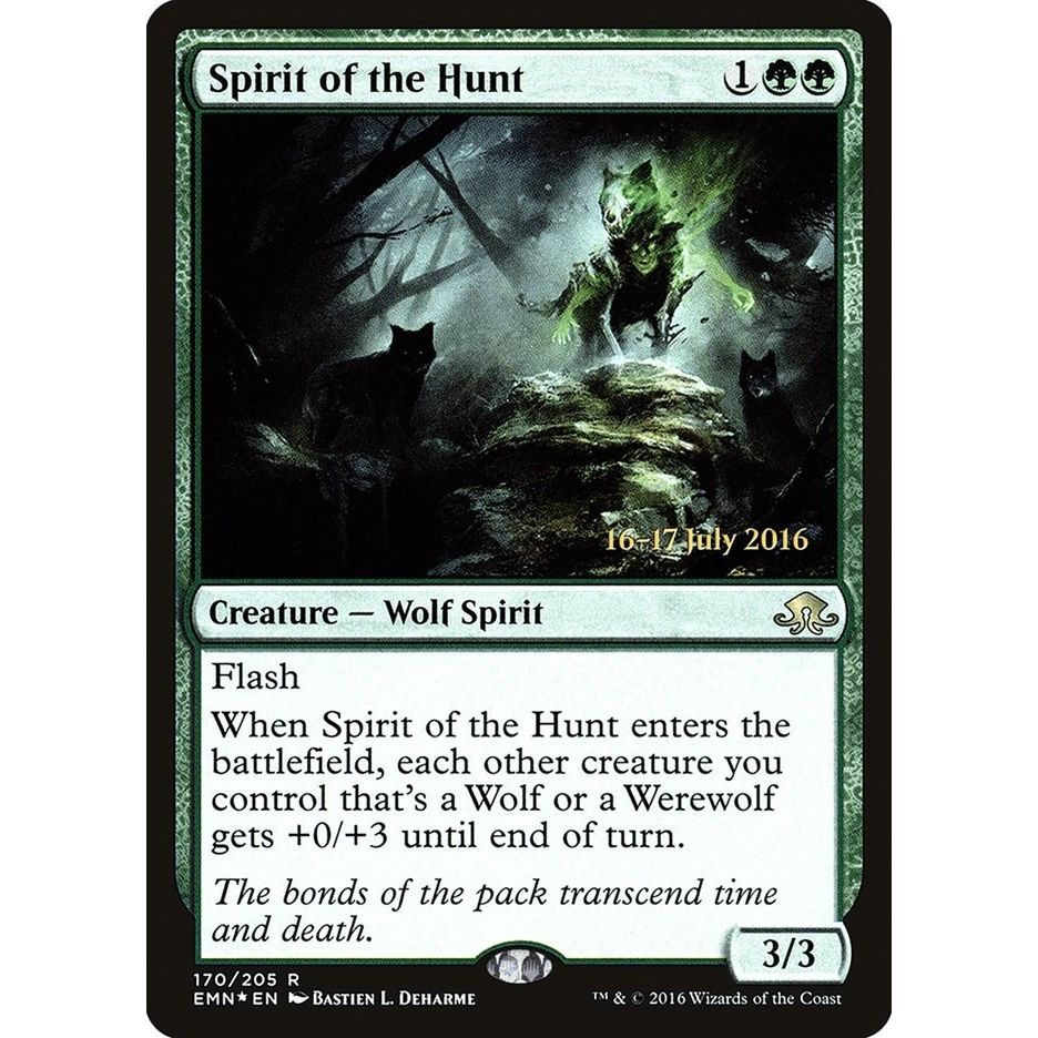 Image for Spirit of the Hunt (170) (PRE) - Magic: The Gathering