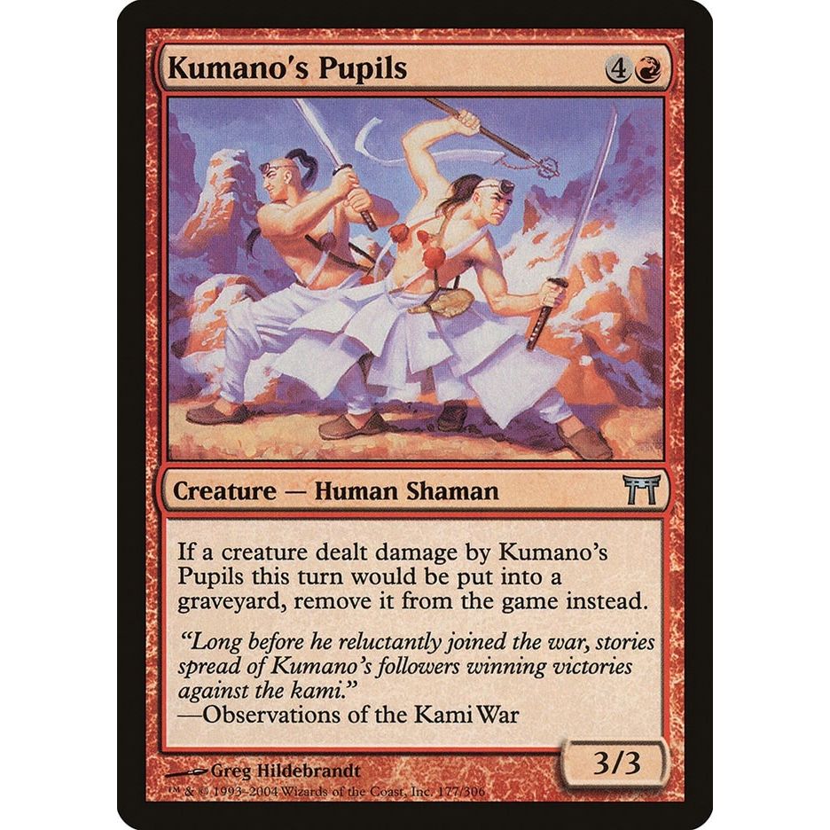 Image for Kumano's Pupils (177) (CHK) - Magic: The Gathering