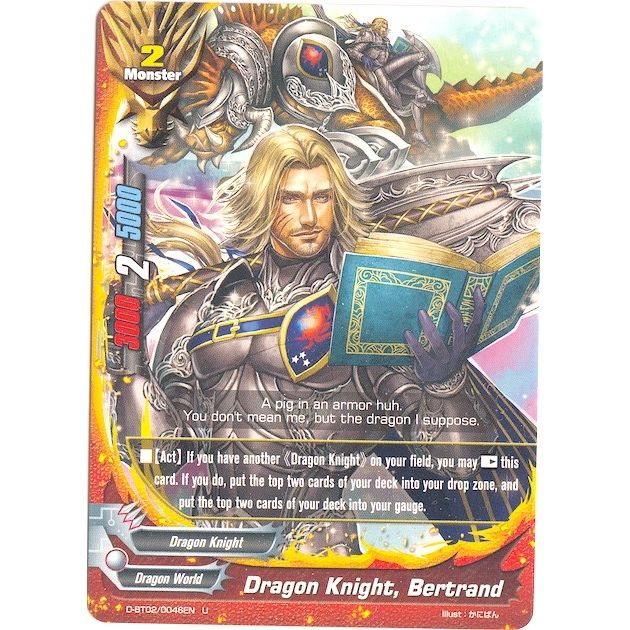 Image for Dragon Knight, Bertrand (D-BT02/0046EN) (D-BT02) - Future Card BuddyFight