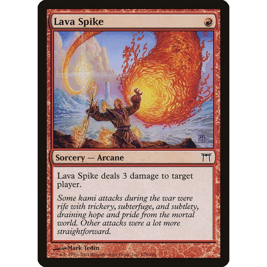 Image for Lava Spike (178) (CHK) - Magic: The Gathering