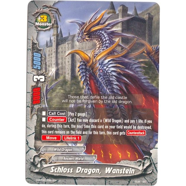 Image for Schloss Dragon, Wanstein (D-BT02/0061EN) (D-BT02) - Future Card BuddyFight