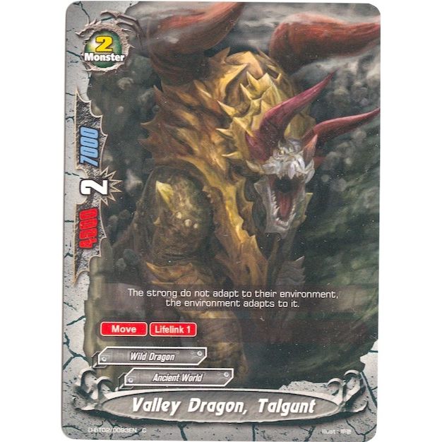 Image for Valley Dragon, Talgunt (D-BT02/0093EN) (D-BT02) - Future Card BuddyFight