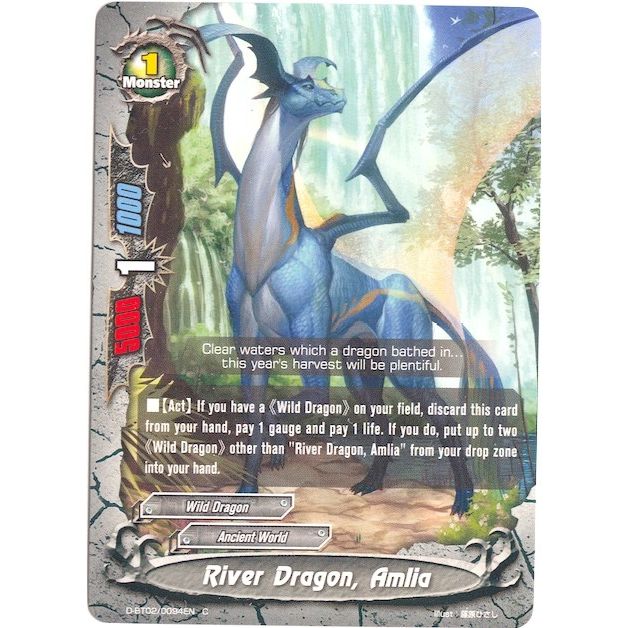 Image for River Dragon, Amlia (D-BT02/0094EN) (D-BT02) - Future Card BuddyFight