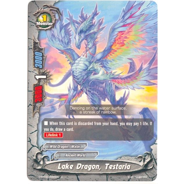 Image for Lake Dragon, Testaria (D-BT02/0095EN) (D-BT02) - Future Card BuddyFight