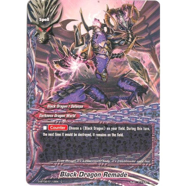 Image for Black Dragon Remade (D-BT02/0112EN) (D-BT02) - Future Card BuddyFight